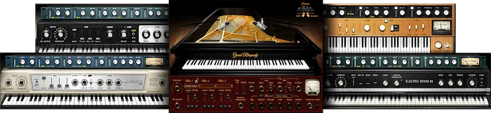 Waves Pianos & Keys	 (Download) <br>Classic Sounds. Authentic Feel.