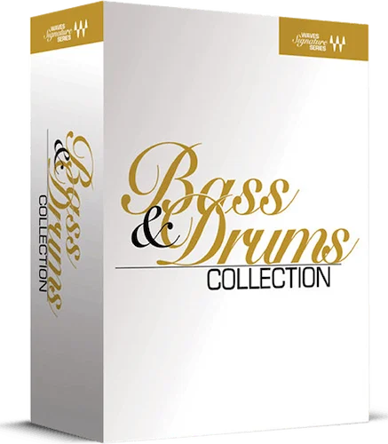 Waves Signature Series Bass and Drums	 (Download) <br>Let the Pros Optimize Your Bass and Drum Sound