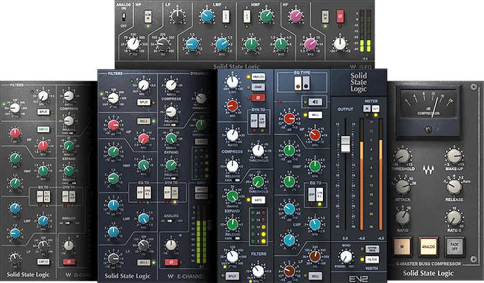 Waves SSL 4000 Collection	 (Download) <br>Mix with the Classic Analog Sound that Powered Thousands of Hits