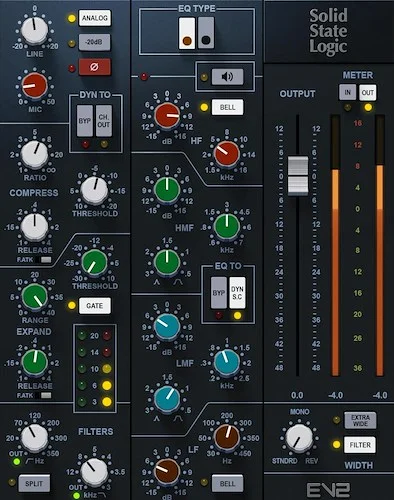 Waves SSL EV2 Channel	 (Download) <br>The SSL Sound. Elevated.