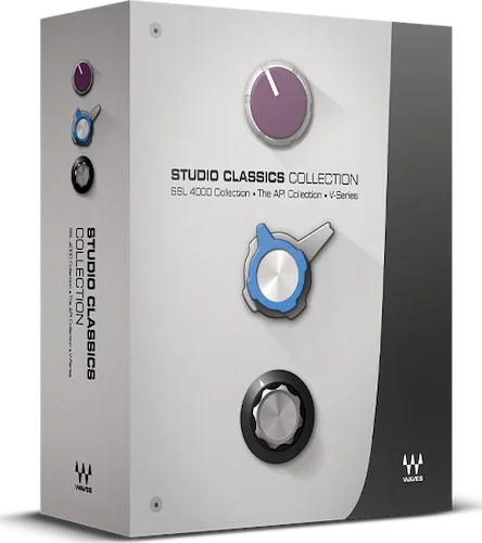 Waves Studio Classics Collection (Download) <br>First-Class Studio Processing: SSL, API, and More