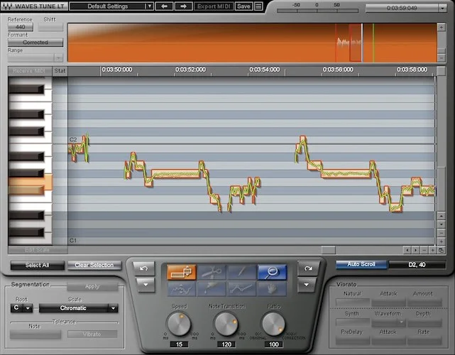 Waves Tune LT (Download) <br>Easy, Uncomplicated Pitch Correction