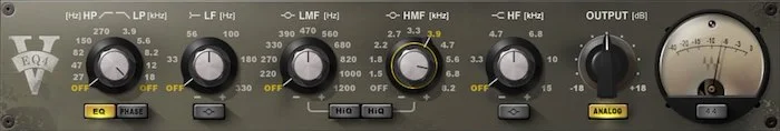 Waves V-EQ4 (Download) <br>Multiband Precision with a Rich, Vintage Vibe
