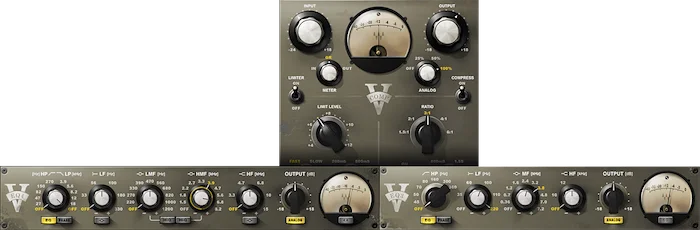 Waves V-Series (Download) <br>Mix with the Vibrant Colors of Vintage EQ and Compression
