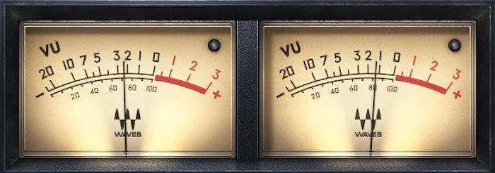 Waves VU Meter (Download) <br>The Time-Tested Reality Check for Mixes