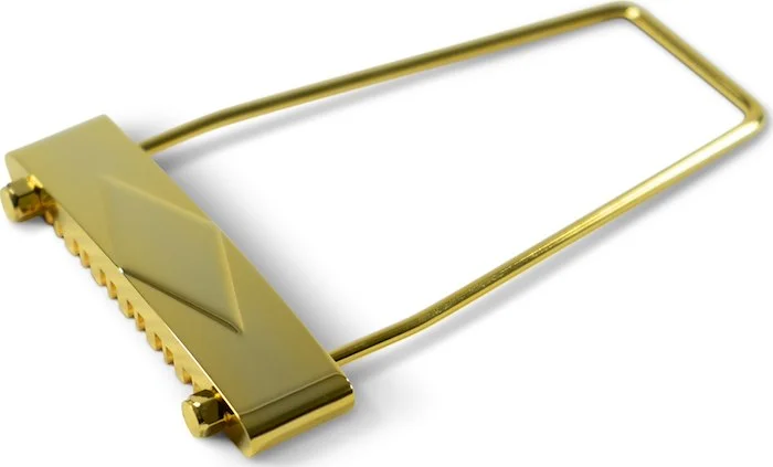 WD 12 String Trapeze Tailpiece Gold