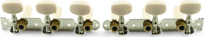 WD 3-On-A-Plate Classical Tuning Machines Chrome