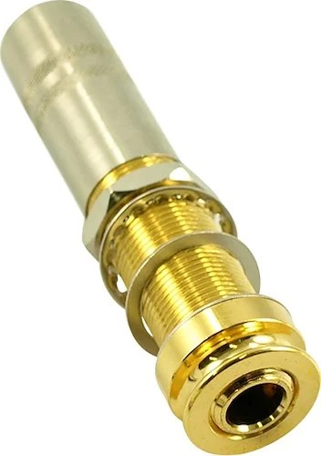 WD 4 Conductor Stereo Endpin Jack Gold Single