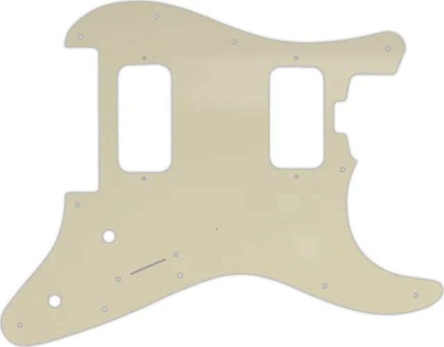 WD Custom Pickguard For Charvel 2010-Present Made In Mexico Pro-Mod So-Cal Style 1 HH FR #55T Parchm
