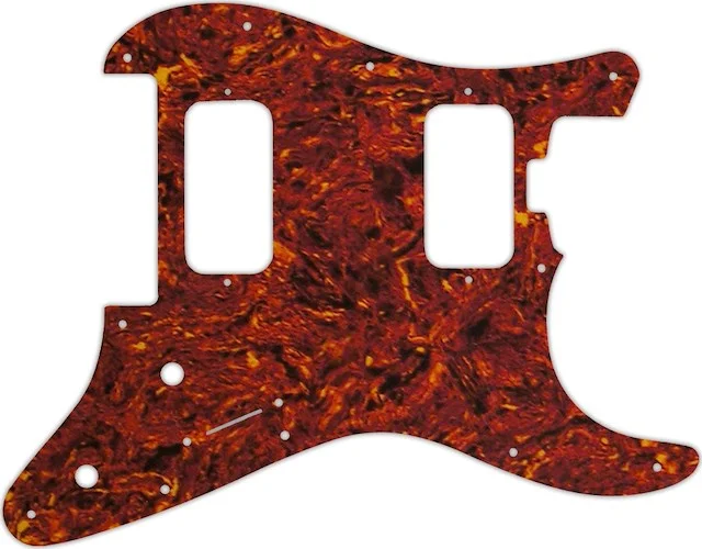 WD Custom Pickguard For Charvel 2010-Present Made In Mexico Pro-Mod So-Cal Style 1 HH FR #05W Tortoise Shell/White