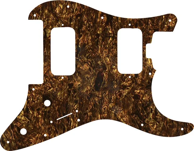WD Custom Pickguard For Charvel 2010-Present Made In Mexico Pro-Mod So-Cal Style 1 HH FR #28TBP Tortoise Brown Pearl