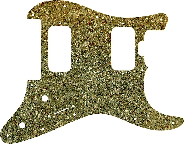 WD Custom Pickguard For Charvel 2010-Present Made In Mexico Pro-Mod So-Cal Style 1 HH FR #60GS Gold Sparkle 