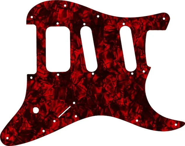 WD Custom Pickguard For Charvel 2014-Present So-Cal Jake E. Lee USA Signature #28DRP Dark Red Pearl/Black/White/Black