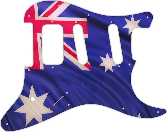 WD Custom Pickguard For Charvel 2014-Present So-Cal Jake E. Lee USA Signature #G13 Aussie Flag Graphic