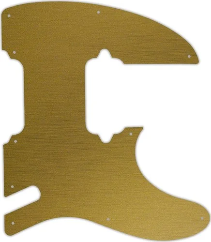 WD Custom Pickguard For Charvel 2020 Pro-Mod So-Cal Style 2 HH 2PT #14 Simulated Brushed Gold/Black PVC