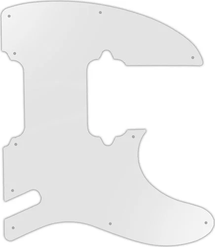 WD Custom Pickguard For Charvel 2020 Pro-Mod So-Cal Style 2 HH 2PT #22 Translucent Milk White