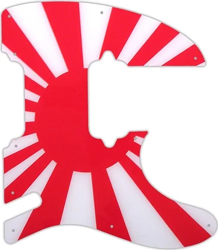 WD Custom Pickguard For Charvel 2020 Pro-Mod So-Cal Style 2 HH 2PT #G25 Japanese Flag Graphic