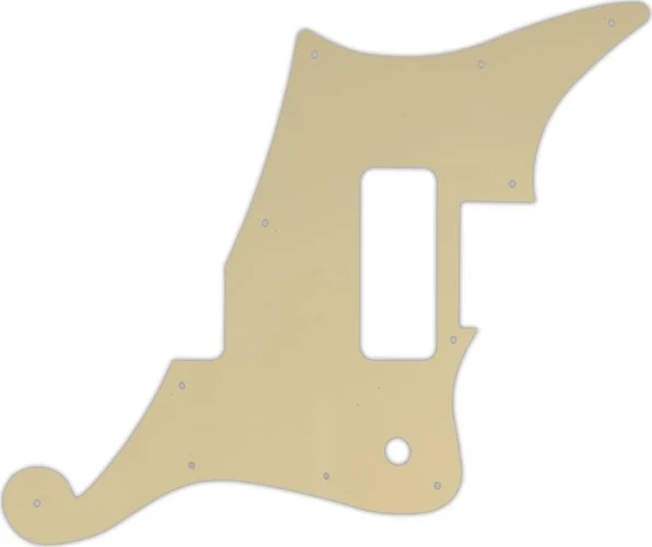 WD Custom Pickguard For D'Angelico Deluxe Bedford #06 Cream