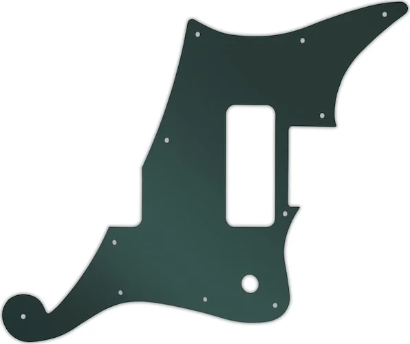 WD Custom Pickguard For D'Angelico Deluxe Bedford #10S Smoke Mirror