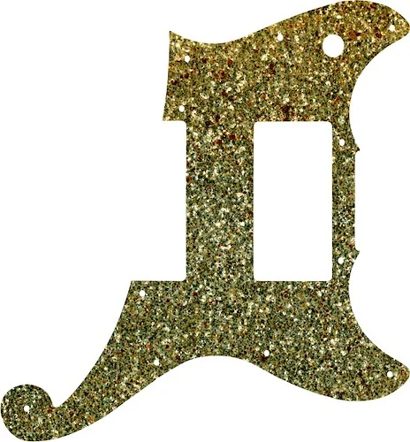 WD Custom Pickguard For D'Angelico Deluxe Brighton #60GS Gold Sparkle 