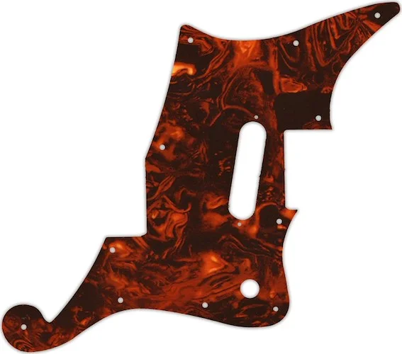 WD Custom Pickguard For D'Angelico Premier Bedford With Tremolo #05F Faux Tortiose