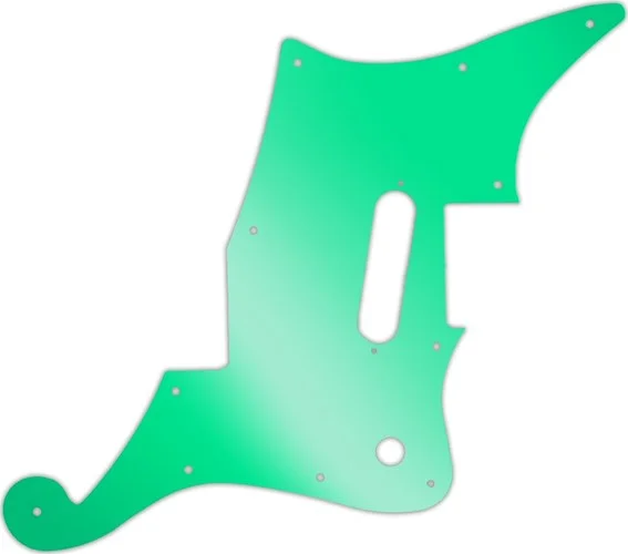 WD Custom Pickguard For D'Angelico Premier Bedford With Tremolo #10GR Green Mirror