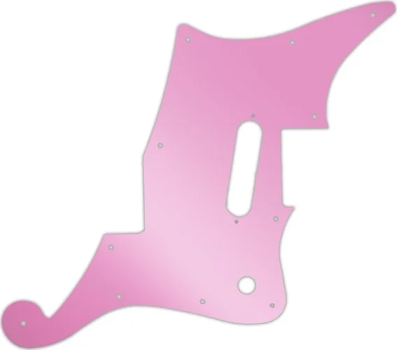 WD Custom Pickguard For D'Angelico Premier Bedford With Tremolo #10P Pink Mirror