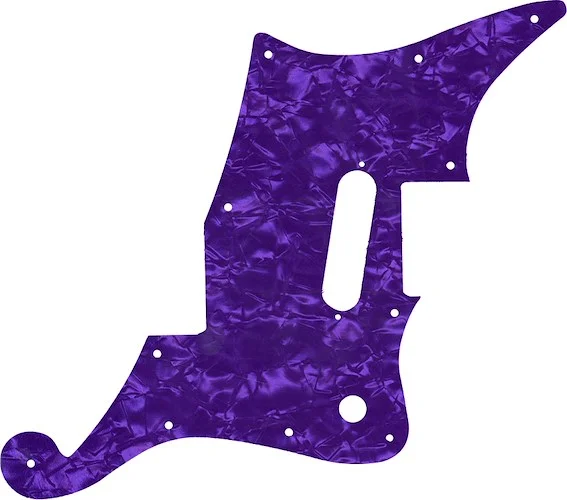 WD Custom Pickguard For D'Angelico Premier Bedford With Tremolo #28PRL Light Purple Pearl