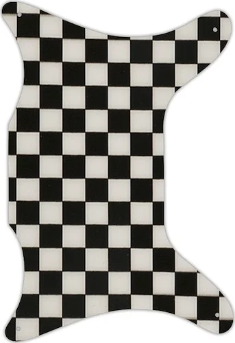 WD Custom Pickguard For Epiphone 1962-1969 Coronet #CK01 Checkerboard Graphic
