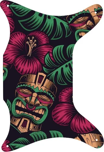WD Custom Pickguard For Epiphone 1962-1969 Coronet #GAL01 Aloha Tiki Graphic
