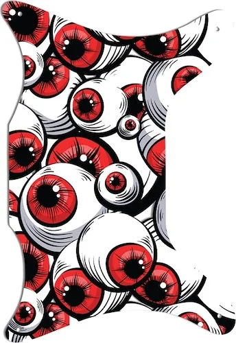 WD Custom Pickguard For Epiphone 1962-1969 Coronet #GHA01 Red Eye Graphic