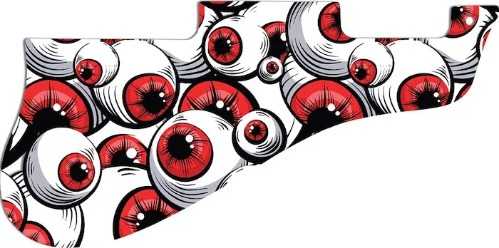 WD Custom Pickguard For Epiphone 1962-1970 Sorrento #GHA01 Red Eye Graphic