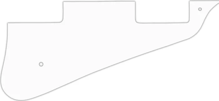 WD Custom Pickguard For Epiphone 2009 Les Paul Standard #02 White