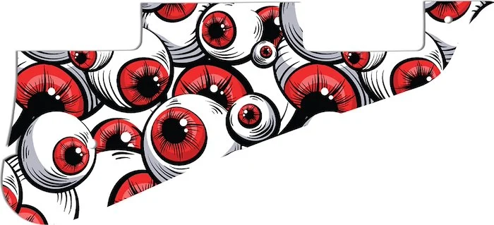 WD Custom Pickguard For Epiphone 2009 Les Paul Standard #GHA01 Red Eye Graphic