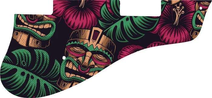 WD Custom Pickguard For Epiphone 2011-2012 Limited Editon 50th Anniversary Casino #GAL01 Aloha Tiki Graphic