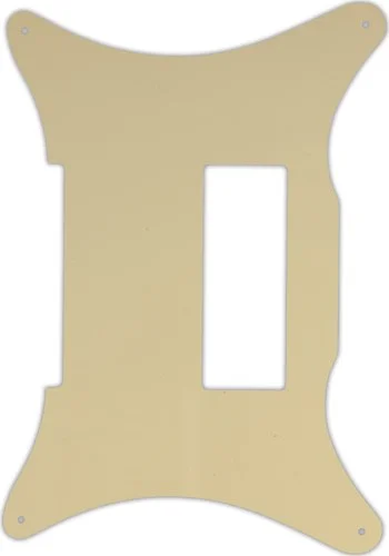 WD Custom Pickguard For Epiphone 50th Anniversary 1962 Crestwood #06T Cream Thin