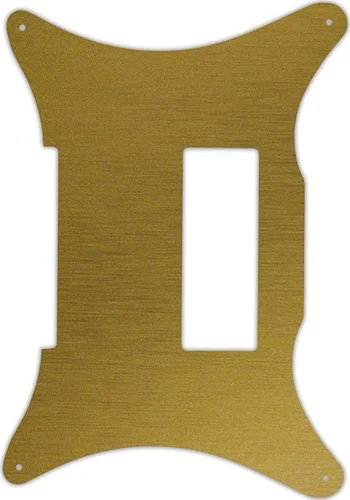 WD Custom Pickguard For Epiphone 50th Anniversary 1962 Crestwood #14 Simulated Brushed Gold/Black PV
