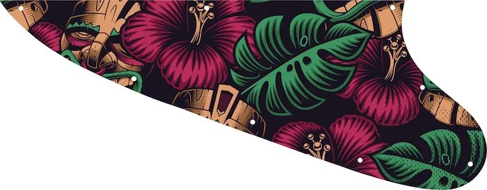 WD Custom Pickguard For Epiphone Limited Edition Joe Bonamassa Treasure Firebird-I #GAL01 Aloha Tiki Graphic