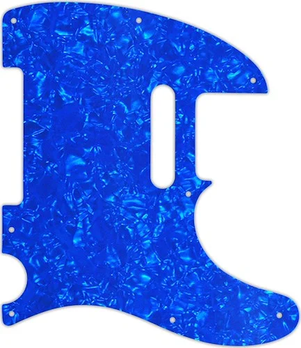 WD Custom Pickguard For Fender 1954-Present USA or 2002-Present Made In Mexico Telecaster #28BU Blue