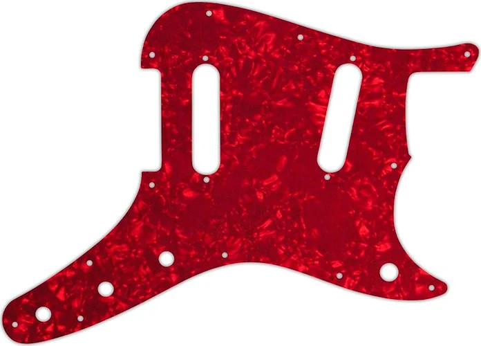 WD Custom Pickguard For Fender 1956-1964 Duo-Sonic #28R Red Pearl/White/Black/White