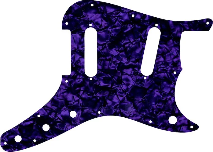WD Custom Pickguard For Fender 1956-1964 Duo-Sonic 12 Hole #28PR Purple Pearl