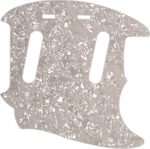 WD Custom Pickguard For Fender 1964-1982 Mustang #28A Aged Pearl/White/Black/White