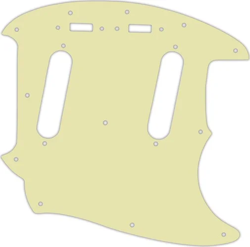 WD Custom Pickguard For Fender 1964-1982 Mustang #34 Mint Green 3 Ply