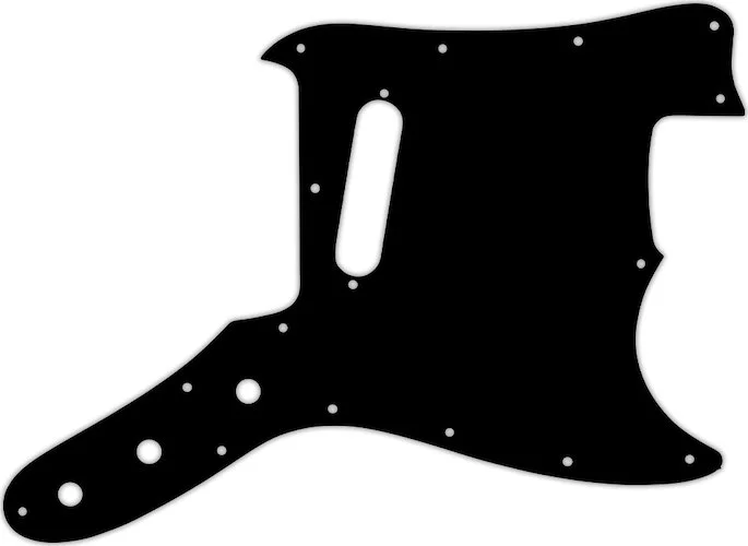 WD Custom Pickguard For Fender 1967-1981 Bronco #03P Black/Parchment/Black