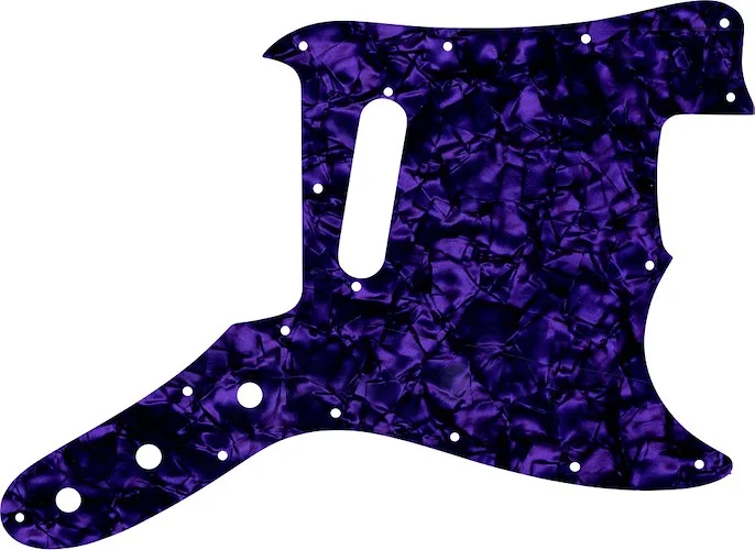WD Custom Pickguard For Fender 1967-1981 Bronco #28PR Purple Pearl