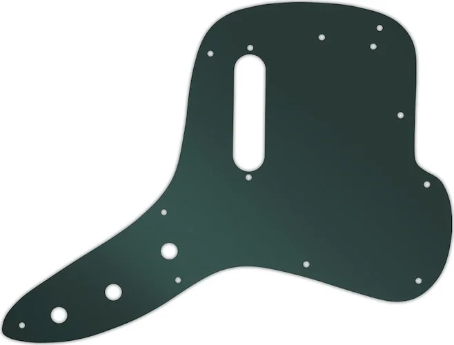 WD Custom Pickguard For Fender 1971-1977 Musicmaster Bass #10S Smoke Mirror