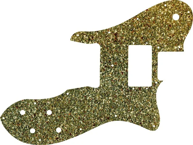 WD Custom Pickguard For Fender 1972-1981 Vintage Telecaster Custom #60GS Gold Sparkle 