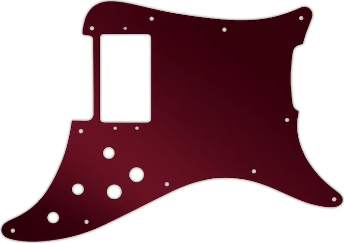 WD Custom Pickguard For Fender 1979-1982 Lead I #10R Red Mirror