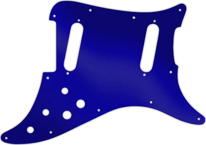 WD Custom Pickguard For Fender 1979-1982 Lead II #10DBU Dark Blue Mirror