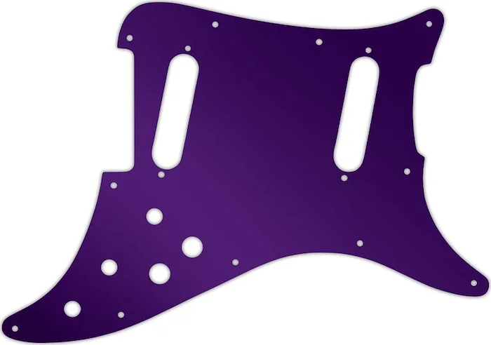 WD Custom Pickguard For Fender 1979-1982 Lead II #10PR Purple Mirror